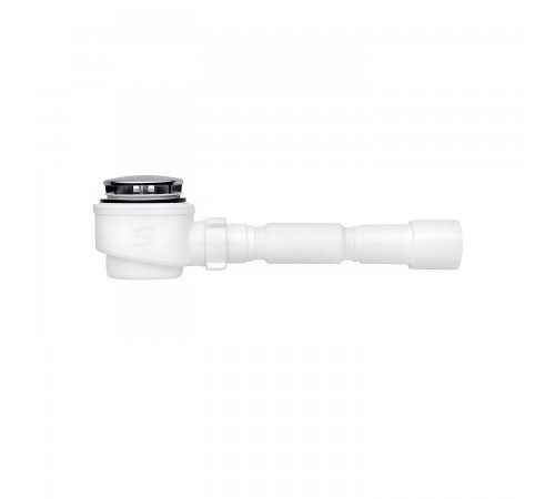 Сифон для душового піддона ANIplast 1 1/2"х40 мм з гнучкою трубою 40х40/50 E415CEU (CV025362)