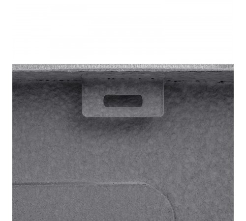 Кухонна мийка Kroner KRP Gebürstet - 6350RHM (3.0/1.0 мм) (CV031321)
