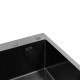 Кухонна мийка Kroner KRP Schwarze - 6350RHM PVD (3.0/1.0 мм) (CV031323)
