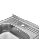 Кухонна мийка накладна Kroner KRP Satin - 6050 (0.6 мм) (CV031911)