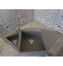 Кухонна мийка EUROPE gray Miraggio
