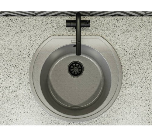 Кухонная мойка TULUZA gray Miraggio