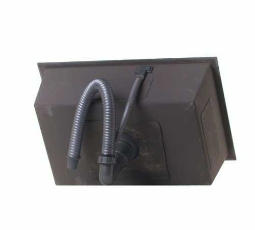 Чорна мийка для кухні з нержавійки з PVD покриттям Nett NB-6845