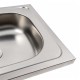 Мойка кухонная из нержавеющей стали Platinum 4050 (0,4/120 мм)