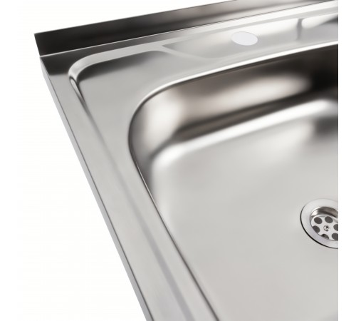 Мойка кухонная из нержавеющей стали Platinum 5050 (0,4/120 мм)