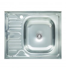 Мойка кухонная из нержавеющей стали Platinum 6050 R (0,4/120 мм)