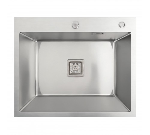 Кухонная мойка Platinum Handmade 60*50 (600x500x230 мм) PVD нержавейка HSB