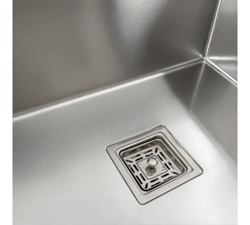 Кухонная мойка Platinum Handmade 60*50 (600x500x230 мм) PVD нержавейка HSB