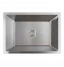 Кухонная мойка Platinum 58*43 монтаж под столешницу HSB (квадратный сифон 3,0/1,0)