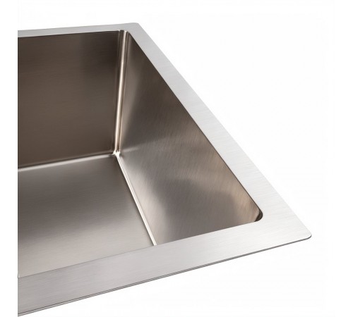 Кухонная мойка Platinum 58*43 монтаж под столешницу HSB (квадратный сифон 3,0/1,0)