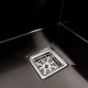 Кухонная мойка 78*50С R PVD черная Platinum Handmade (углубленная полка, 3.0/1.0 мм)