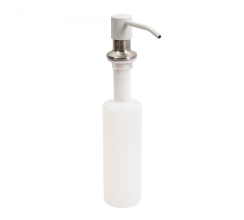 Дозатор для жидкого мыла SA001 Platinum (Brushed) Белый