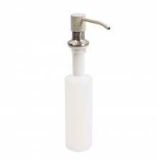 Дозатор для жидкого мыла SA001 (Brushed) Белый в точку