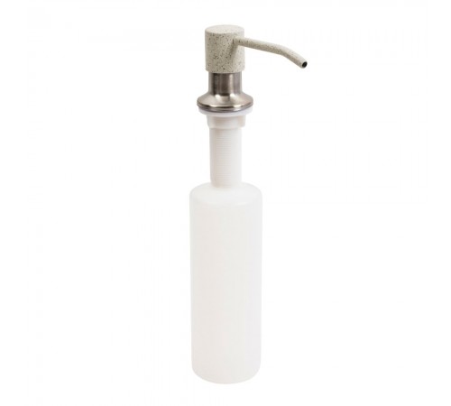 Дозатор для жидкого мыла SA001 (Brushed) Белый в точку