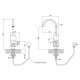 Проточный кран-водонагреватель кухонный Lidz Warm 056 LDWAR056WCR24984 White / Chrome