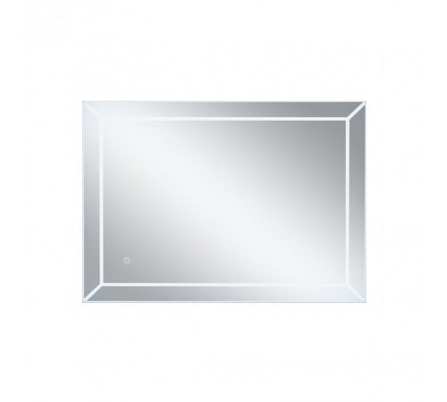 Зеркало Qtap Aries 800х600 с LED-подсветкой Touch, диммер, рег. яркости Reverse QT037816016080W
