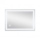 Зеркало Qtap Stork 700х500 с LED-подсветкой Touch, димер, рег. яркости Reverse QT15781403W