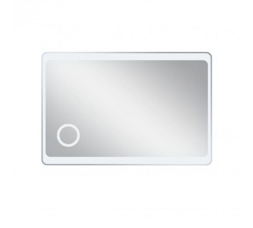 Зеркало Qtap Aquarius 1200х800 с LED-подсветкой кнопочный переключатель, линза, QT2178141980120W