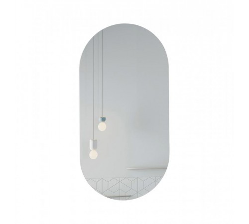 Зеркало Qtap Scorpio 500х900 с LED-подсветкой кнопочный переключатель, QT14783001W