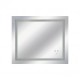 Зеркало Qtap Mideya 800х700 с LED-подсветкой Touch, с антизапотеванием, с димером, рег. яркости Reverse QT2078NCF8070W