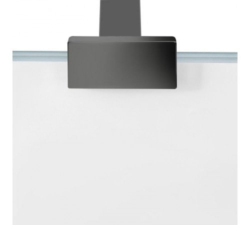 Душевая перегородка Qtap Walk-In Standard BLM209.C8 90х190 см, стекло Clear 8 мм, покрытие CalcLess