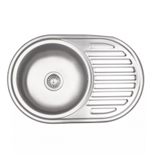 Кухонна мийка WEZER 7750(06) Deсor 770x500x160 мм + сифон